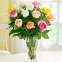 Vase Of Roses...